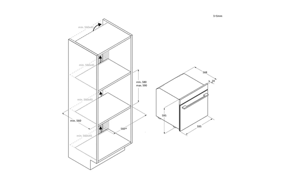 Hoover 3 Electric Oven