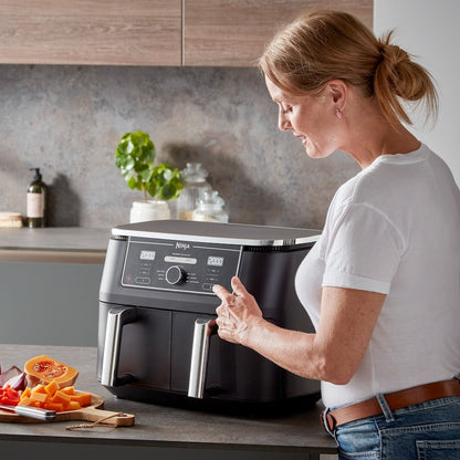 Ninja AF400UK Foodi MAX Dual Zone Air Fryer 9.5L in Black