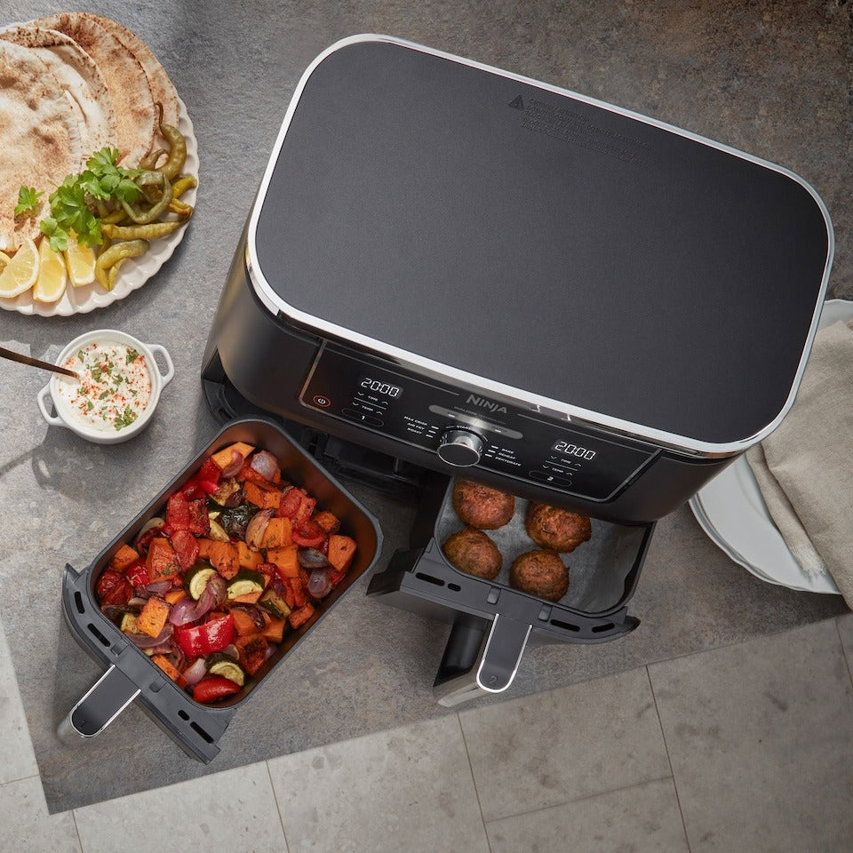 Ninja AF400UK Foodi MAX Dual Zone Air Fryer 9.5L in Black