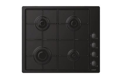 Candy Idea 60cm 4 Burners Gas Hob Black