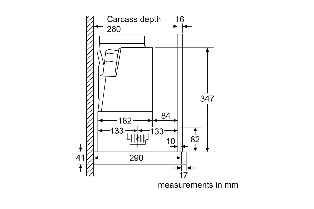 Bosch Series 4 Built-in Telescopic 60cm Cooker Hood