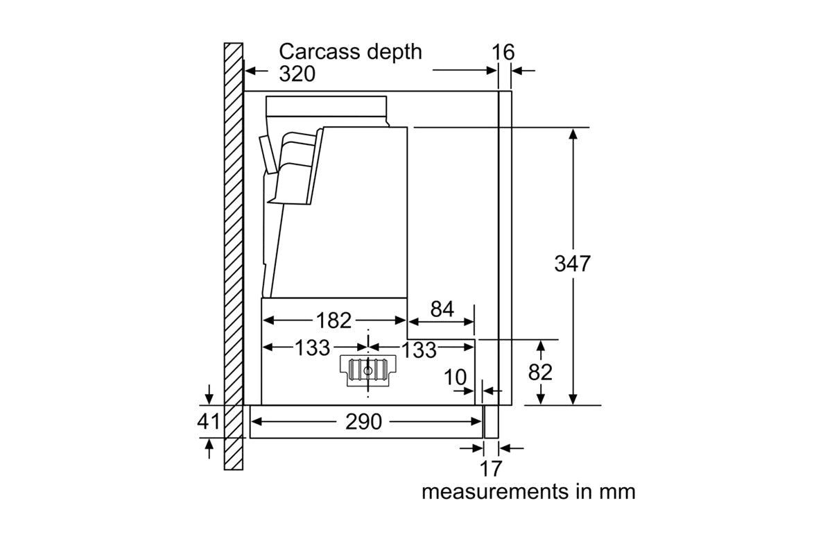 Bosch Series 4 Built-in Telescopic 60cm Cooker Hood